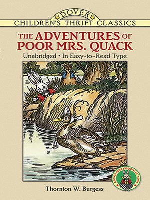 cover image of The Adventures of Poor Mrs. Quack
